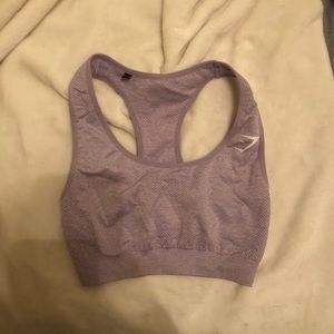 Gymshark Seamless Sports Bra Light Purple
